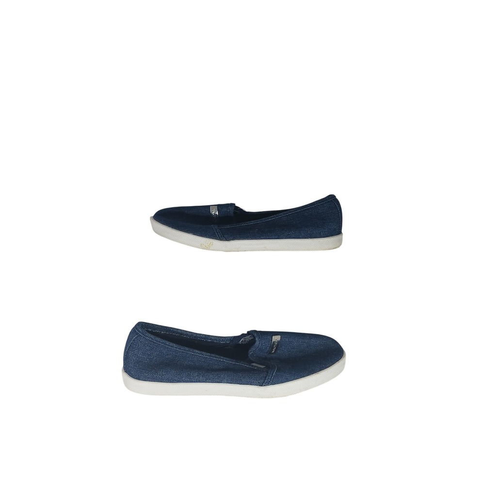 Nautica Sunchaser Slip On Loafers 7 Blue Denim Coastal Preppy Flats